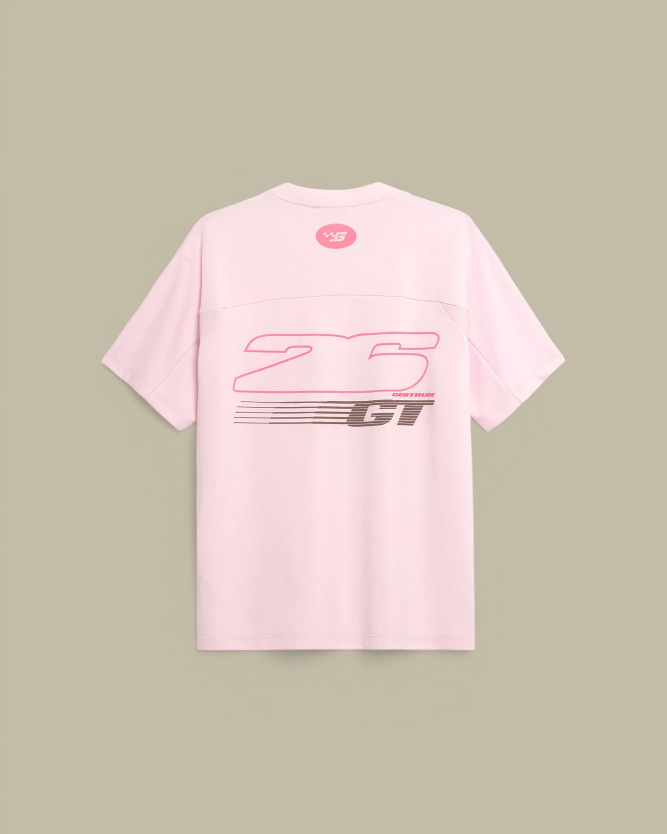 T-Shirt Gertrude Rose - Baseball Baris Gertrude