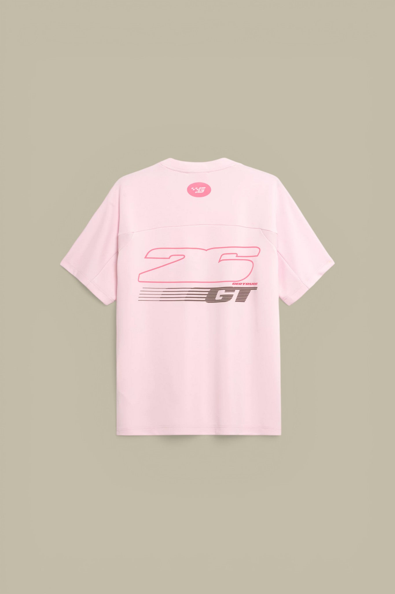 T-Shirt Gertrude Rose - Baseball Baris Gertrude