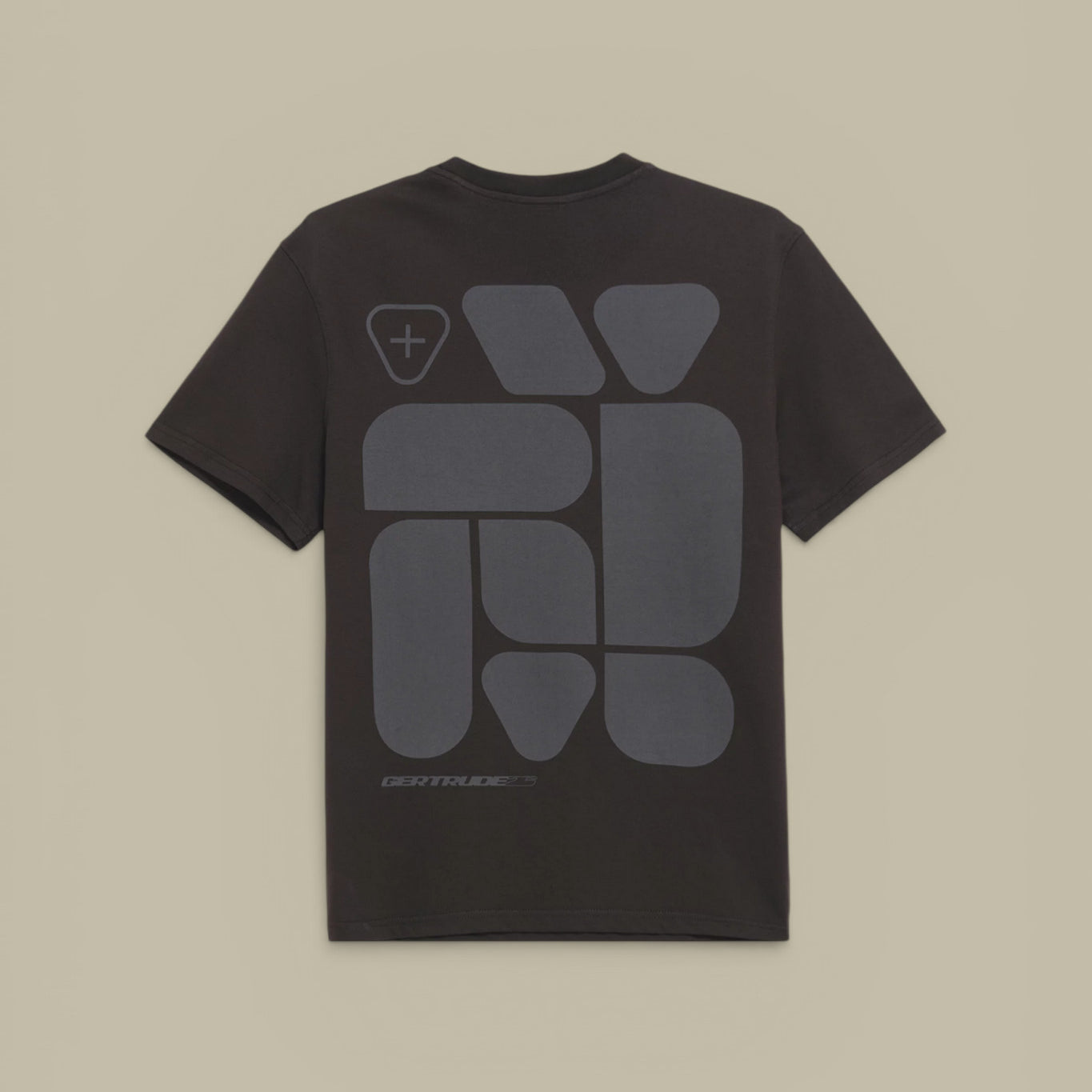 T-Shirt Gertrude Noir - Leonce Geometry Gertrude