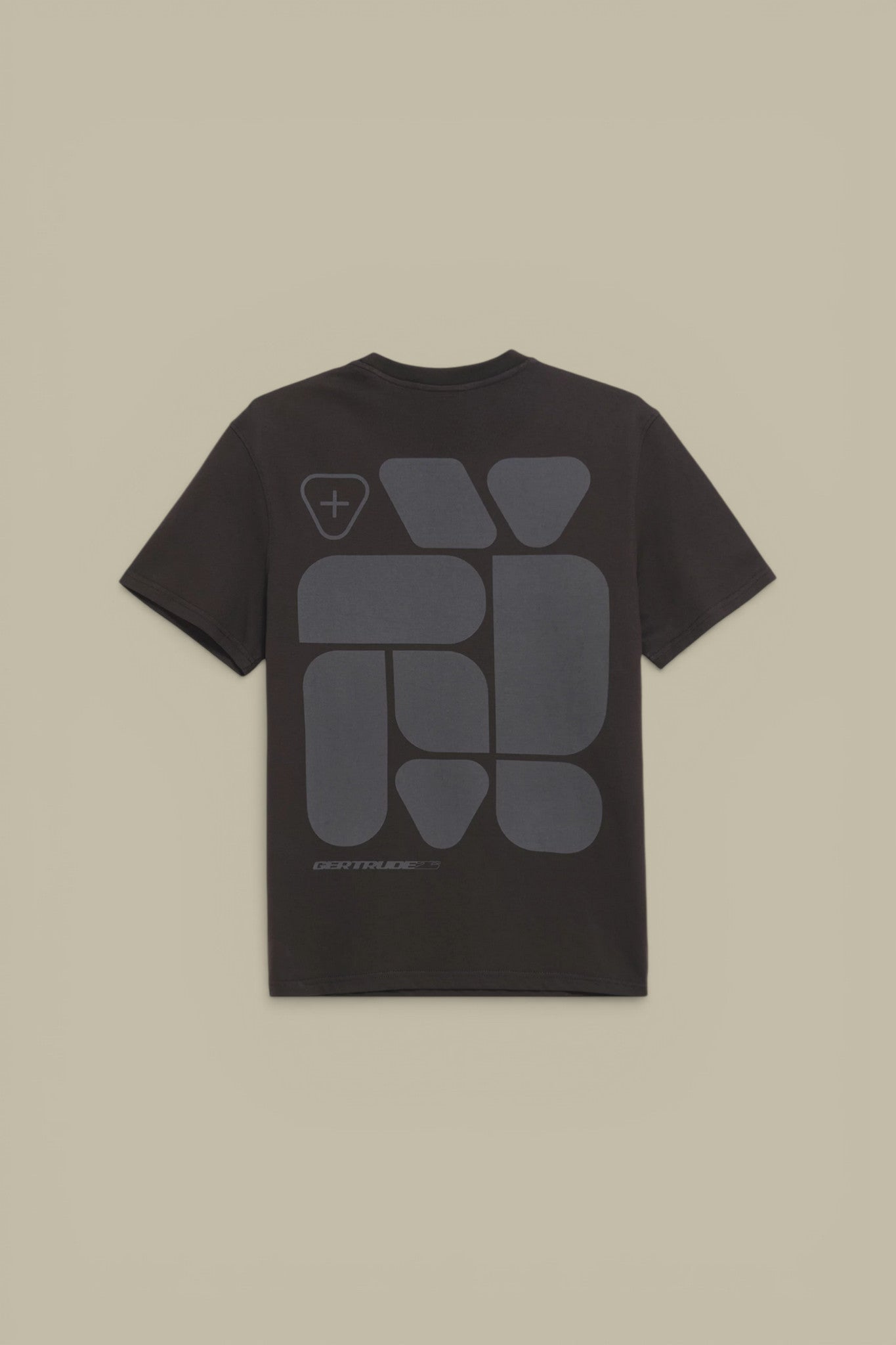 T-Shirt Gertrude Noir - Leonce Geometry Gertrude