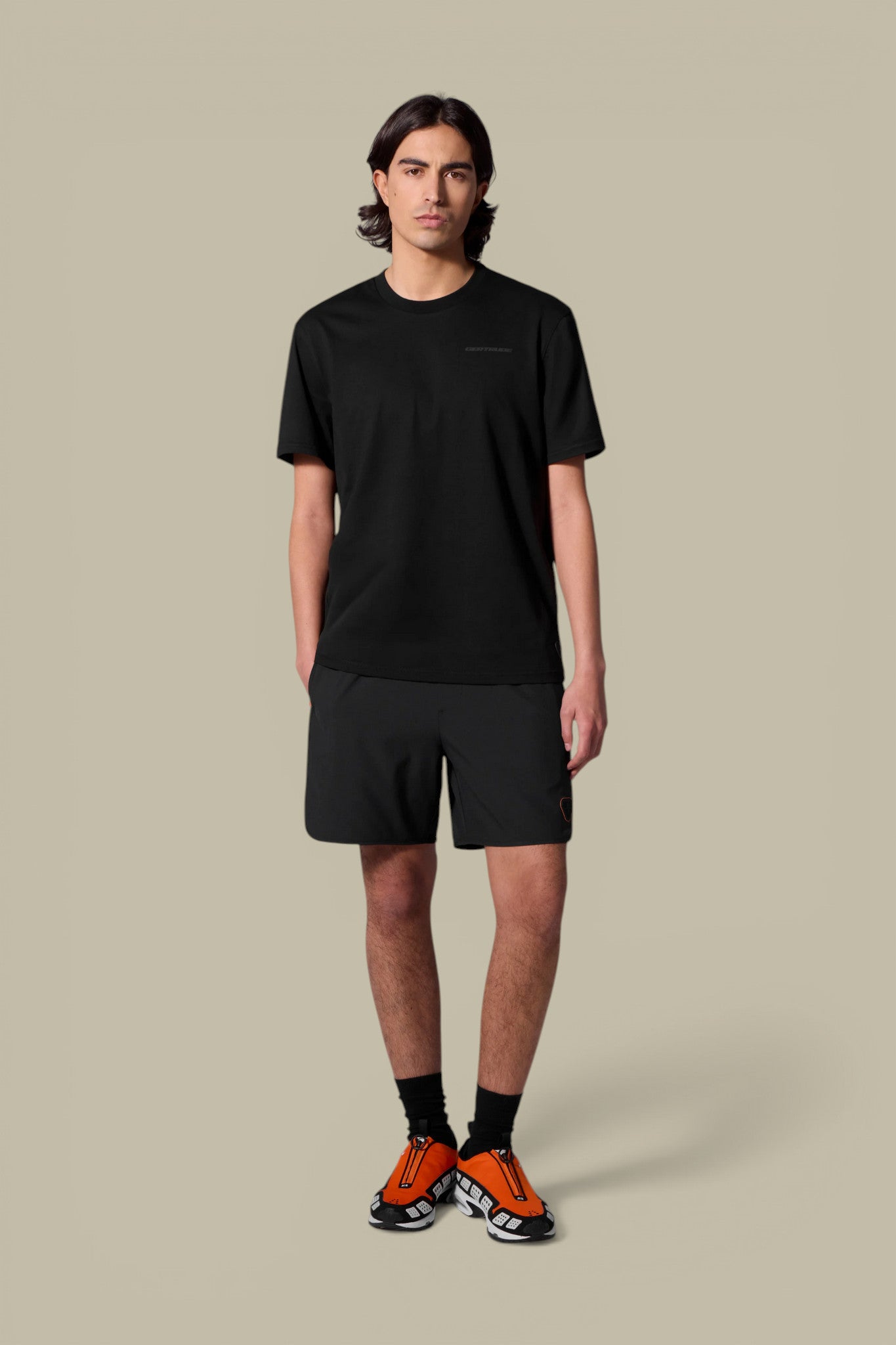 T-Shirt Gertrude Noir - Leonce Geometry Gertrude