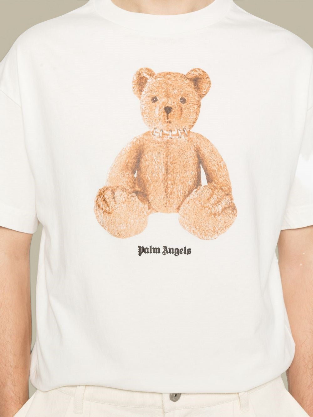 T-Shirt Palm Angels Creme - Bear Palm Angels