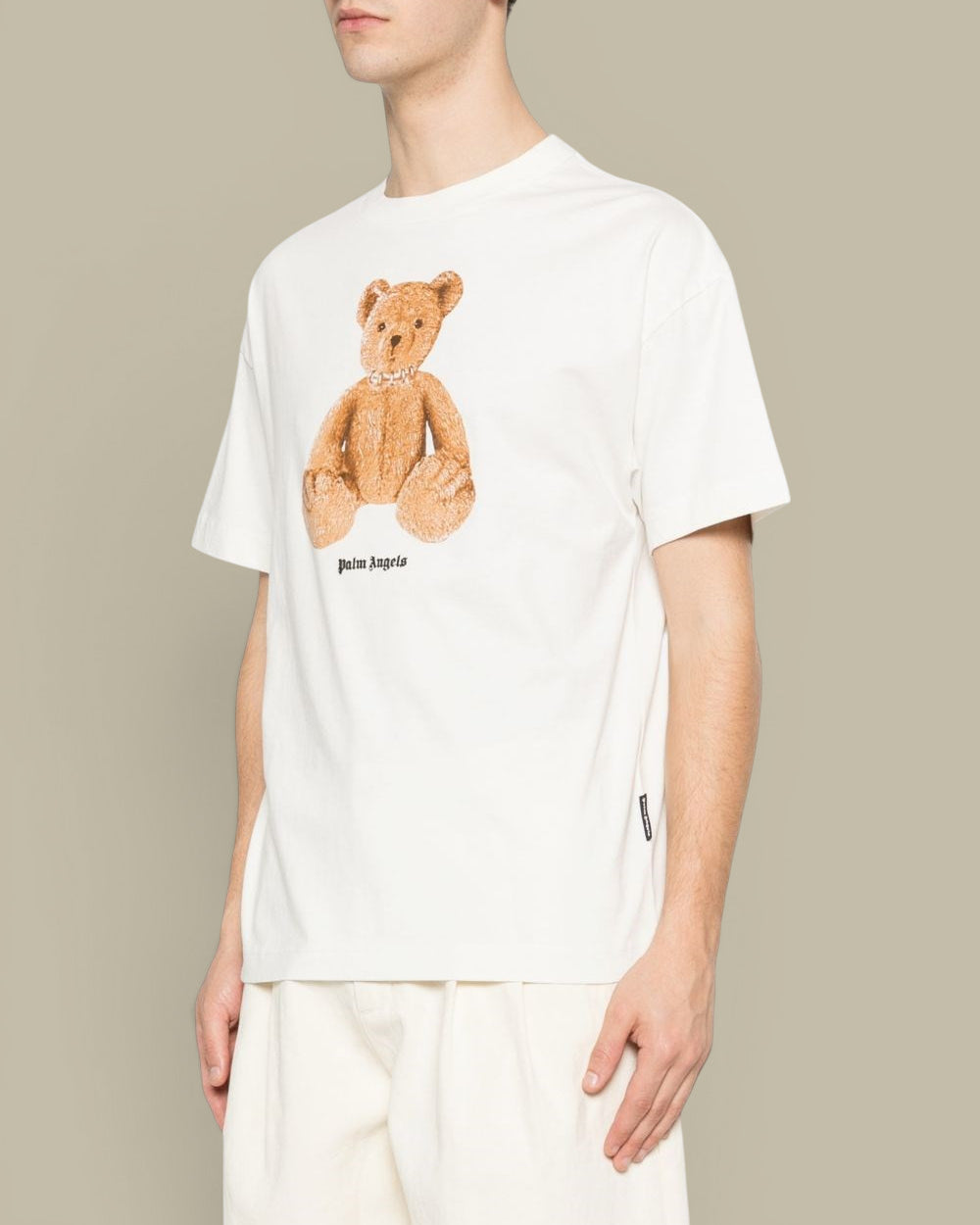 T-Shirt Palm Angels Creme - Bear Palm Angels