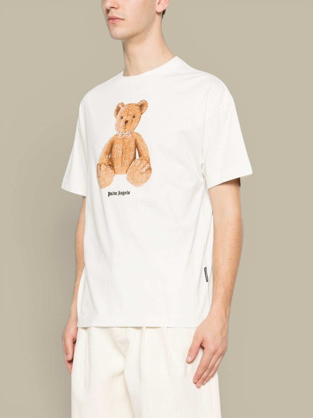 T-Shirt Palm Angels Creme - Bear Palm Angels