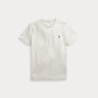 T-Shirt Ralph Lauren Gris - T-SHIRT COL ROND EN JERSEY À COUPE AJUSTÉE PERSONNALISÉE Ralph Lauren