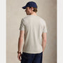 T-Shirt Ralph Lauren Gris - T-SHIRT COL ROND EN JERSEY À COUPE AJUSTÉE PERSONNALISÉE Ralph Lauren