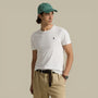 T-shirt Ralph Lauren Blanc - Custom Slim fit Ralph Lauren