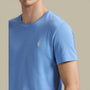T-shirt Ralph Lauren Bleu - Custom Slim fit Ralph Lauren