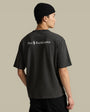 T-Shirt Ralph Lauren Gris Foncé - Coton Épais Ralph Lauren