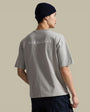 T-Shirt Ralph Lauren Gris - Coton Épais Ralph Lauren
