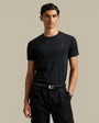 T-shirt Ralph lauren Noir - Custom Slim fit Ralph Lauren