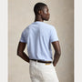 T-Shirt Ralph Lauren Bleu - T-SHIRT COL ROND EN JERSEY À COUPE AJUSTÉE PERSONNALISÉE Ralph Lauren
