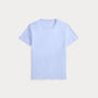 T-Shirt Ralph Lauren Bleu - T-SHIRT COL ROND EN JERSEY À COUPE AJUSTÉE PERSONNALISÉE Ralph Lauren
