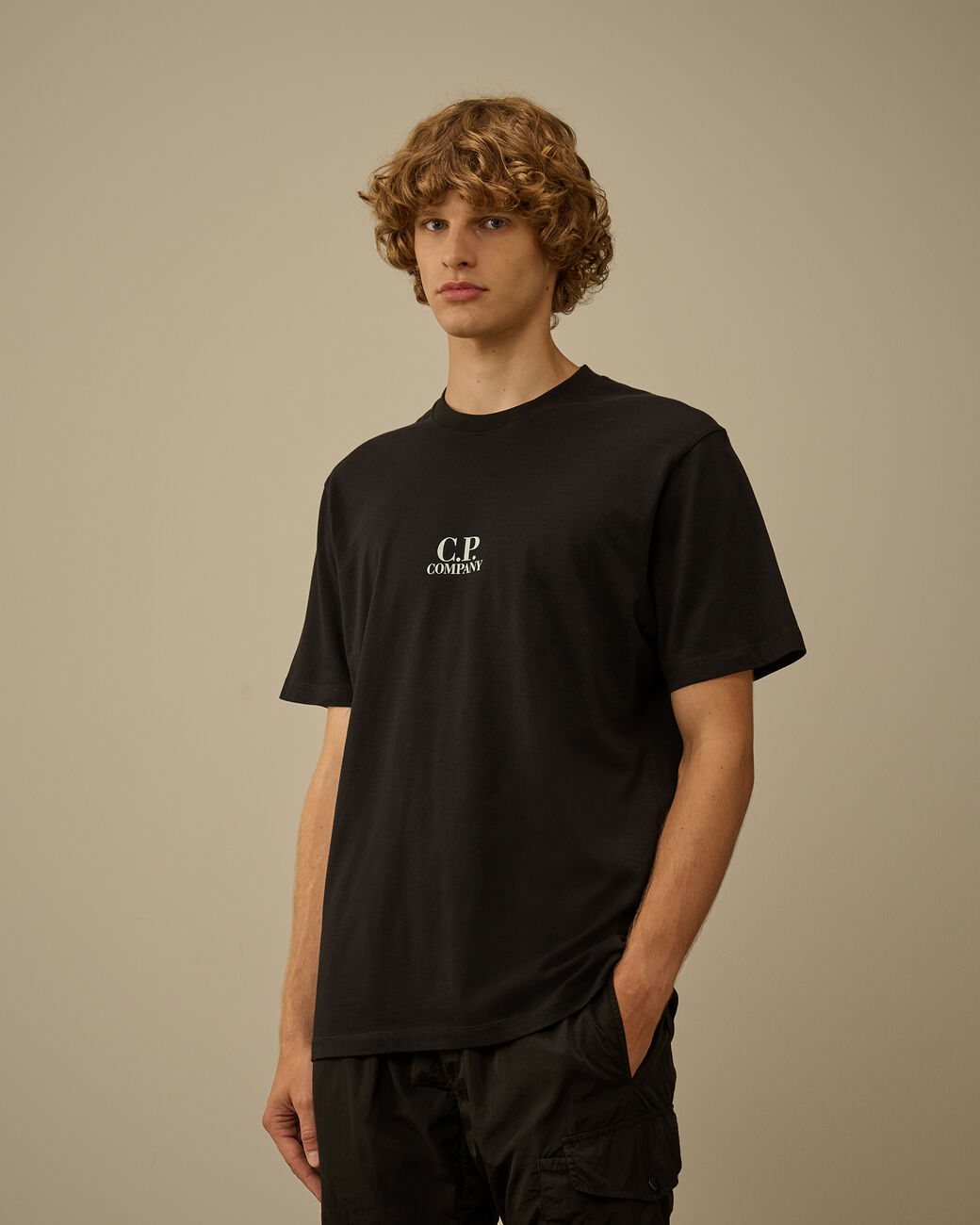 T shirt C.P. Company Noir - British Sailor