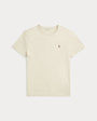 T-Shirt Ralph Lauren Beige - T-SHIRT COL ROND EN JERSEY À COUPE AJUSTÉE PERSONNALISÉE Ralph Lauren