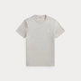T-Shirt Ralph Lauren Gris - T-SHIRT COL ROND EN JERSEY À COUPE AJUSTÉE PERSONNALISÉE Ralph Lauren