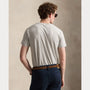 T-Shirt Ralph Lauren Gris - T-SHIRT COL ROND EN JERSEY À COUPE AJUSTÉE PERSONNALISÉE Ralph Lauren