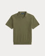 Polo Ralph Lauren Kaki - POINTELLE-RIBBED POLO SHIRT Ralph Lauren