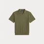 Polo Ralph Lauren Kaki - POINTELLE-RIBBED POLO SHIRT Ralph Lauren