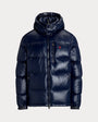Doudoune Ralph Lauren Bleu Marine - Doudoune Gorham Brillante Ralph Lauren