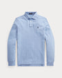 Polo Manche Longue Ralph Lauren Bleu - POLO EN MAILLE CUSTOM SLIM FIT Ralph Lauren
