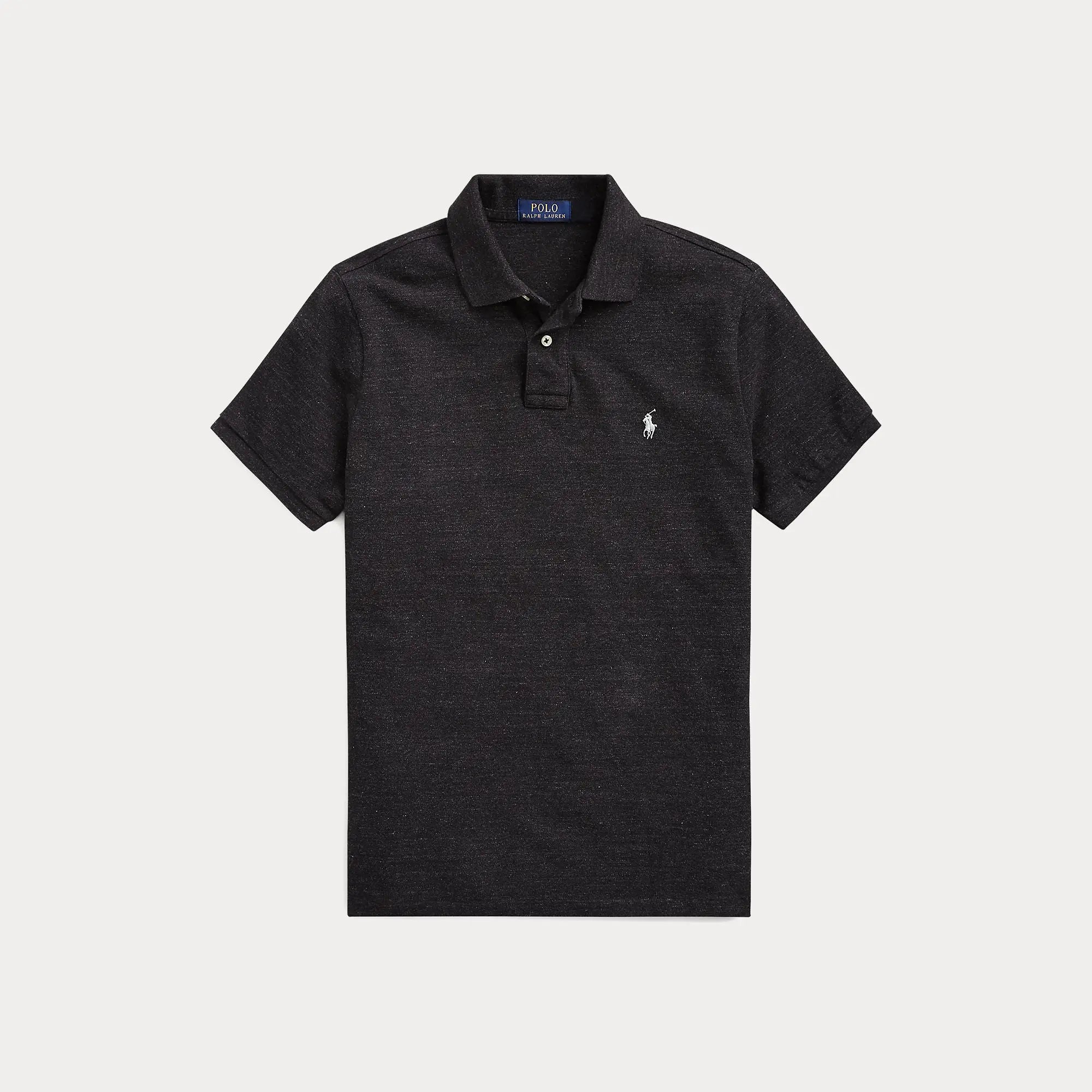 Polo Ralph Lauren Noir - Polo en maille piquée Slim Fit Ralph Lauren