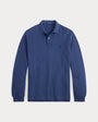 Polo Manche Longue Ralph Lauren Bleu - POLO EN MAILLE PIQUÉE CUSTOM SLIM FIT Ralph Lauren