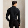 Polo Ralph Lauren Noir - Polo en maille extensible coupe ajustée Ralph Lauren
