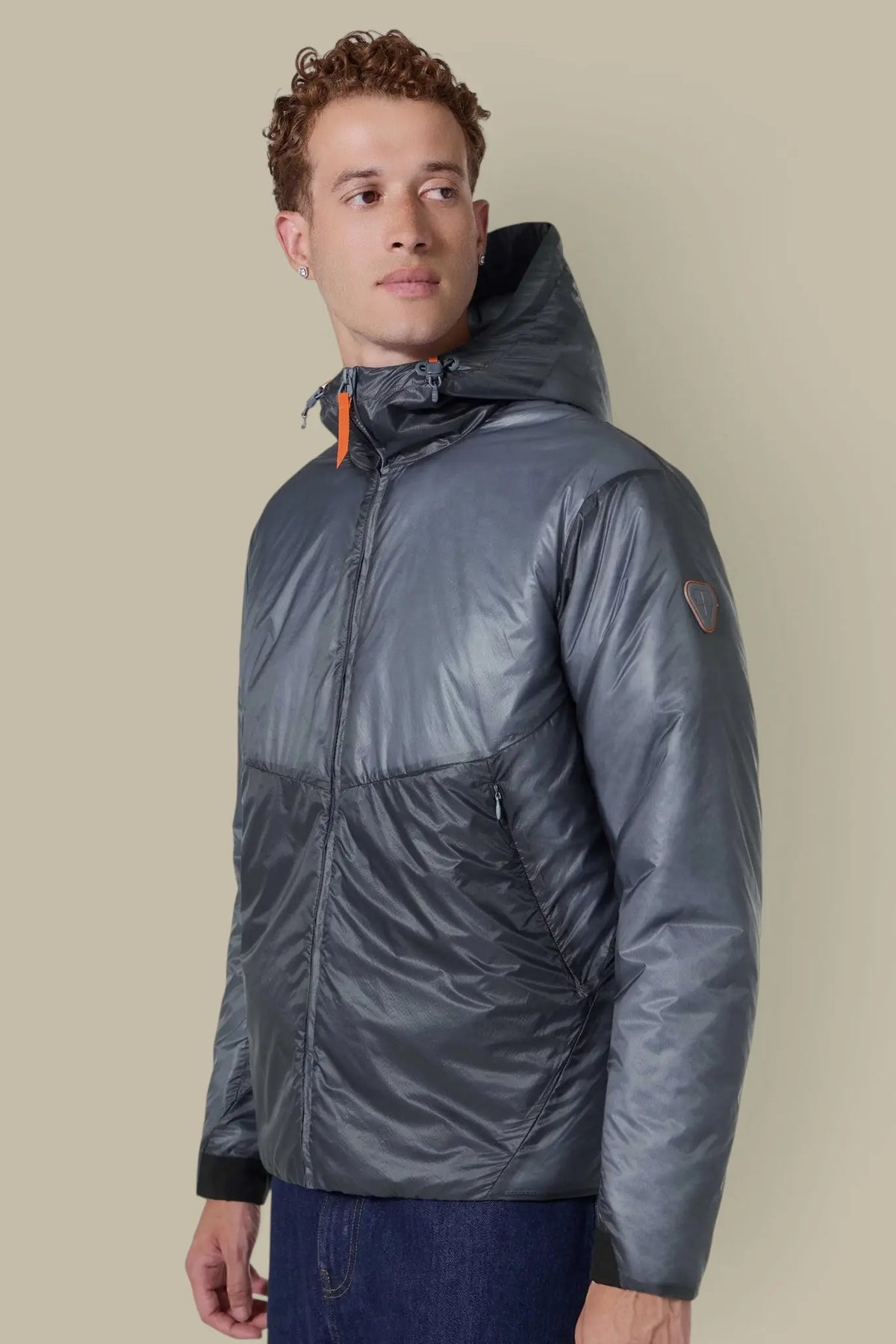 Veste à Capcuhe Gertrude - Bleu Gertrude
