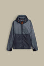 Veste à Capcuhe Gertrude - Bleu Gertrude