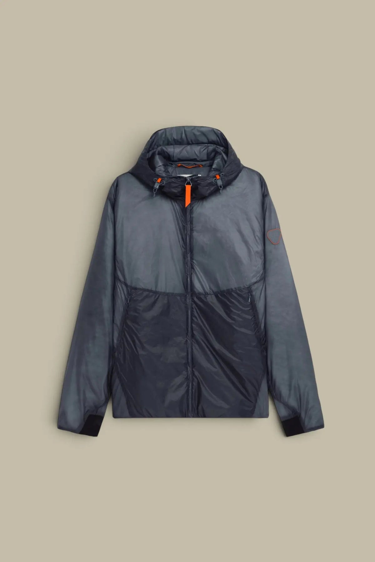 Veste à Capcuhe Gertrude - Bleu Gertrude