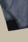 Veste à Capcuhe Gertrude - Bleu Gertrude