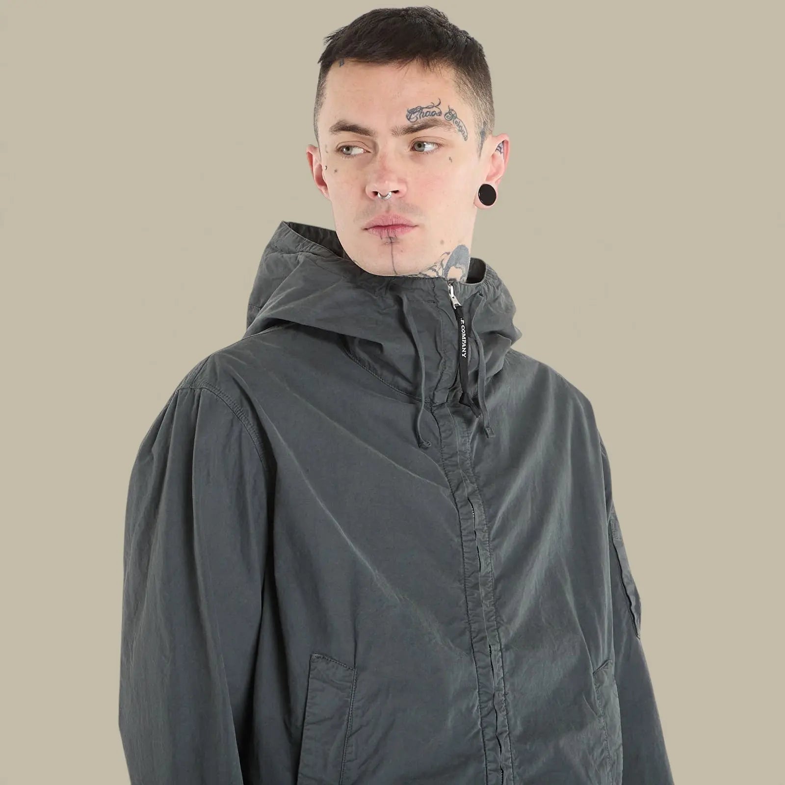 Veste à Capuche C.P. Company Gris - Micro-Reps C.P. Company
