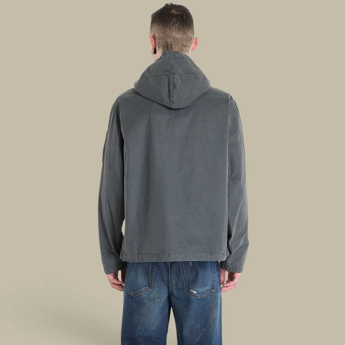 Veste à Capuche C.P. Company Gris - Micro-Reps C.P. Company