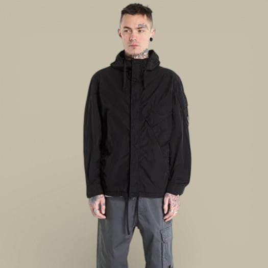 Veste à capuche C.P. Company Noir - Chrome - R - veste