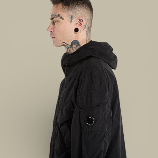 Veste à capuche C.P. Company Noir - Chrome - R - veste