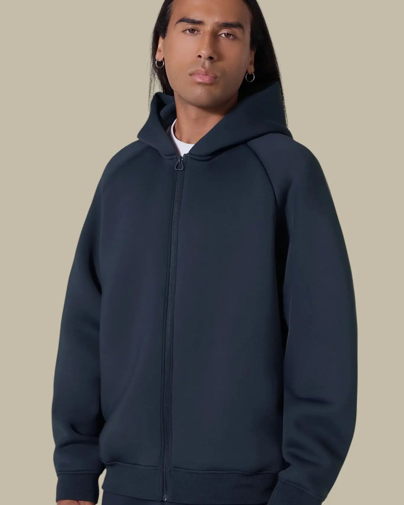 Veste à Capuche Gertrude Bleu Nuit - Scuba Gertrude