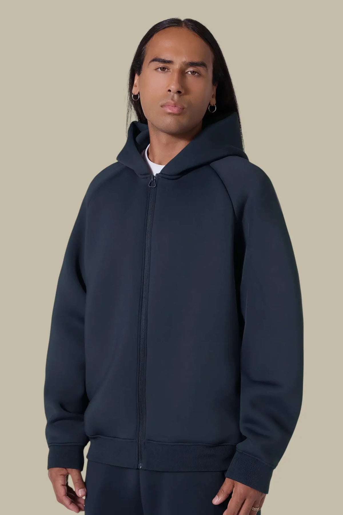 Veste à Capuche Gertrude Bleu Nuit - Scuba Gertrude