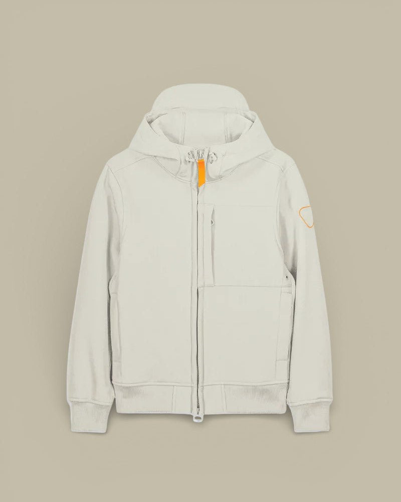 Veste à capuche Gertrude Gris Beton - Softshell - veste