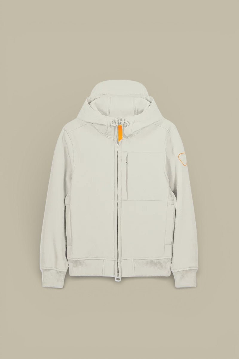 Veste à capuche Gertrude Gris Beton - Softshell - veste