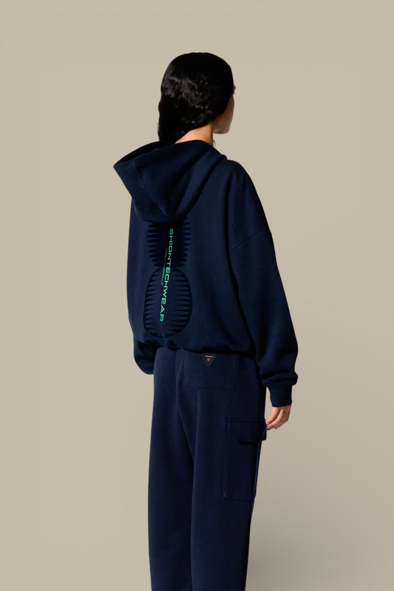 Veste à capuche Gertrude Marine - Angelina - veste