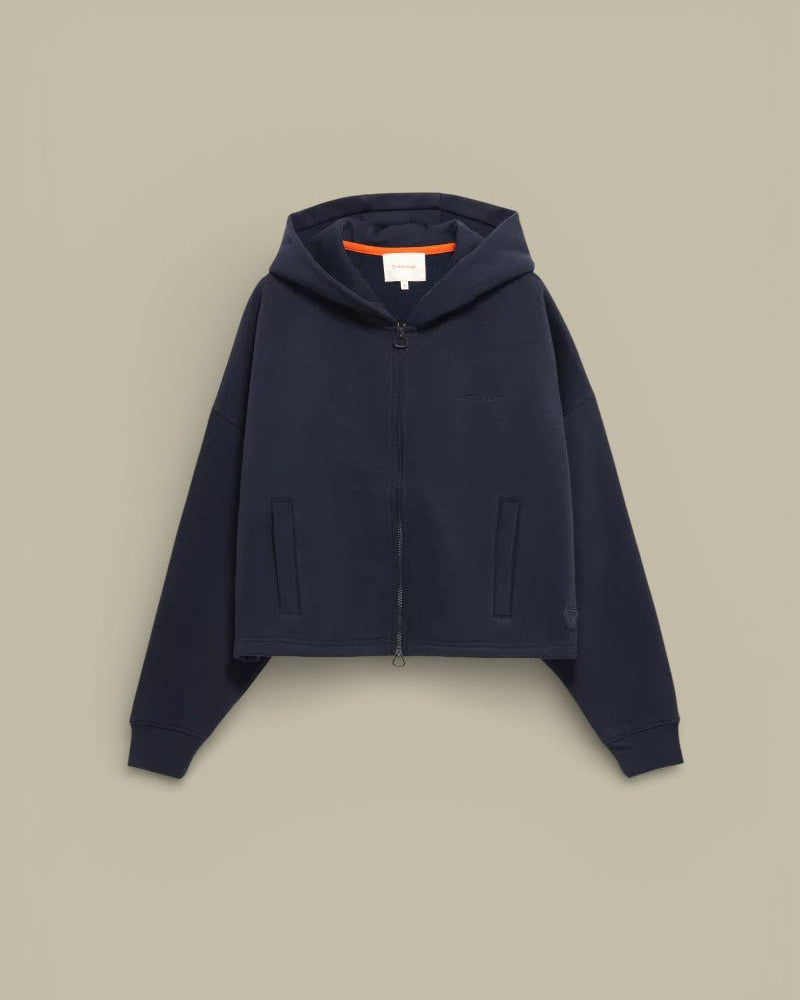 Veste à capuche Gertrude Marine - Angelina - veste