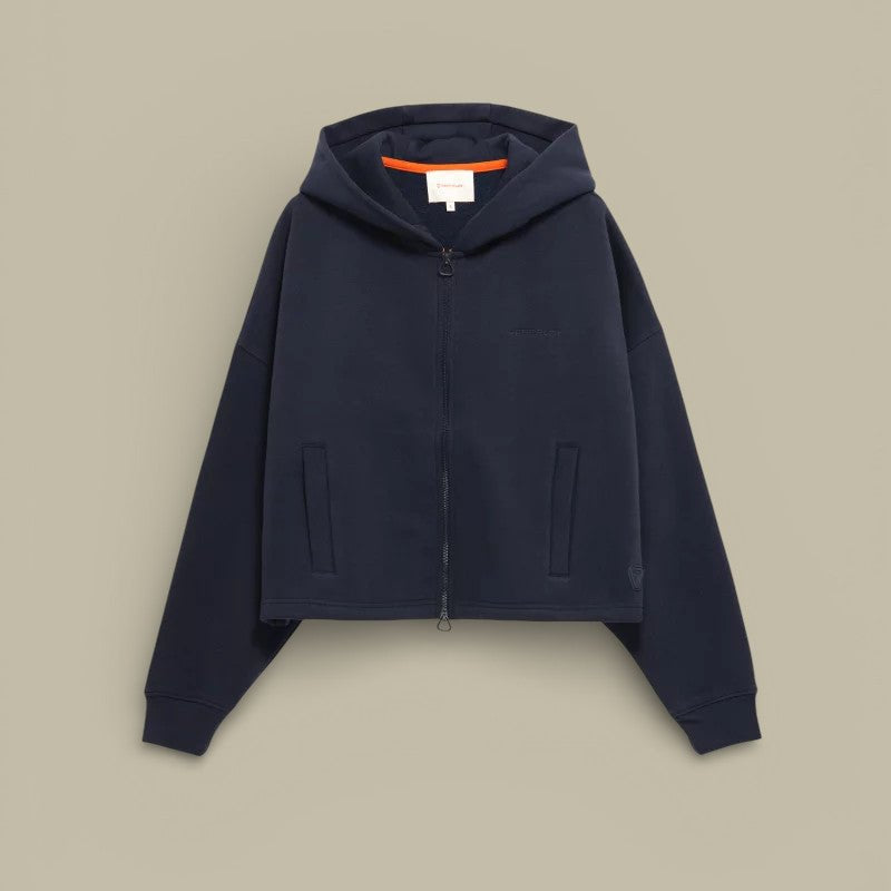 Veste à capuche Gertrude Marine - Angelina - veste