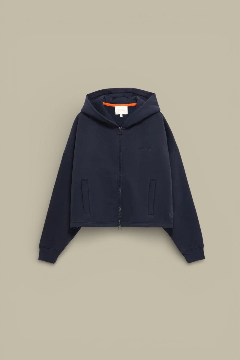 Veste à capuche Gertrude Marine - Angelina - veste