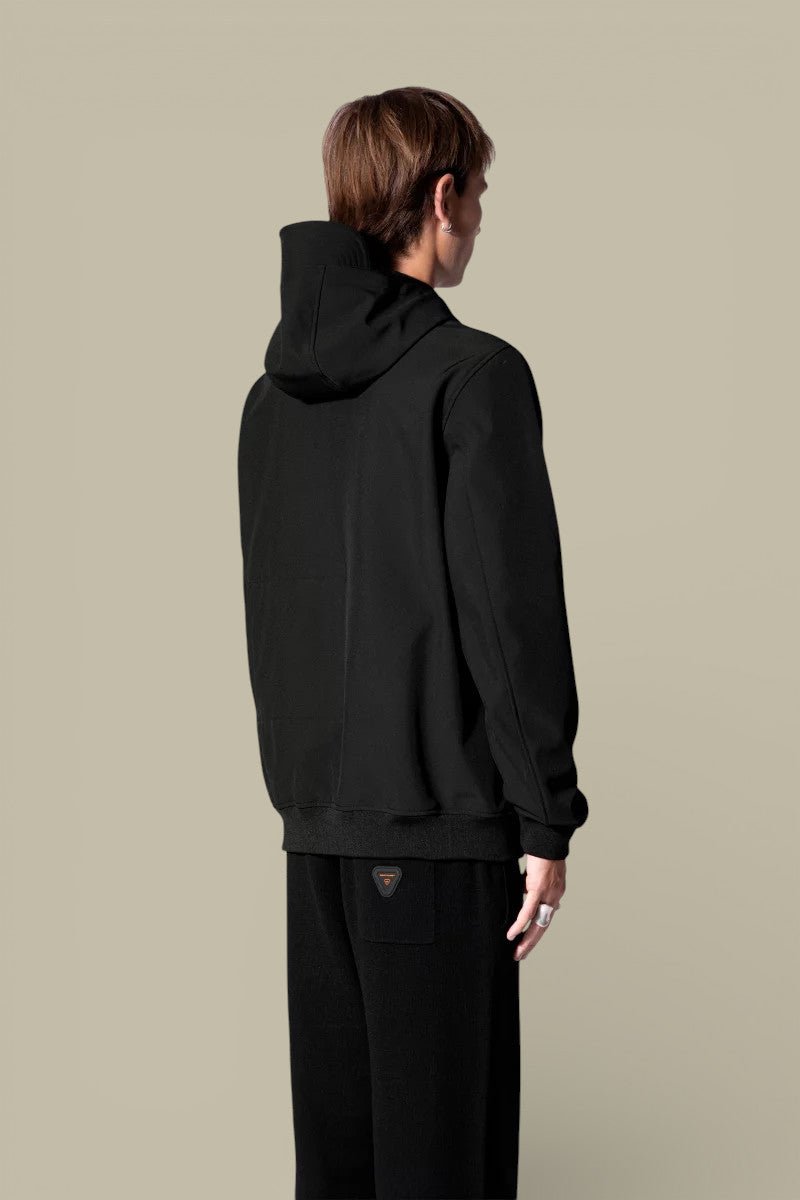 Veste à capuche Gertrude Noir - Softshell - veste