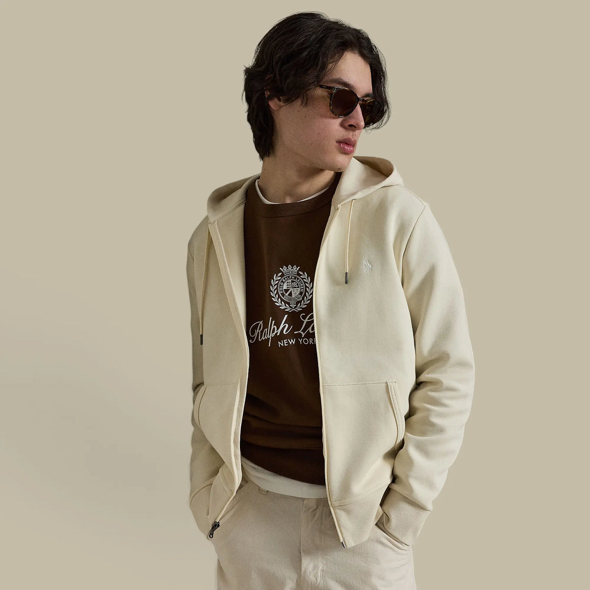 Veste à Capuche Ralph Lauren - Beige Ralph Lauren