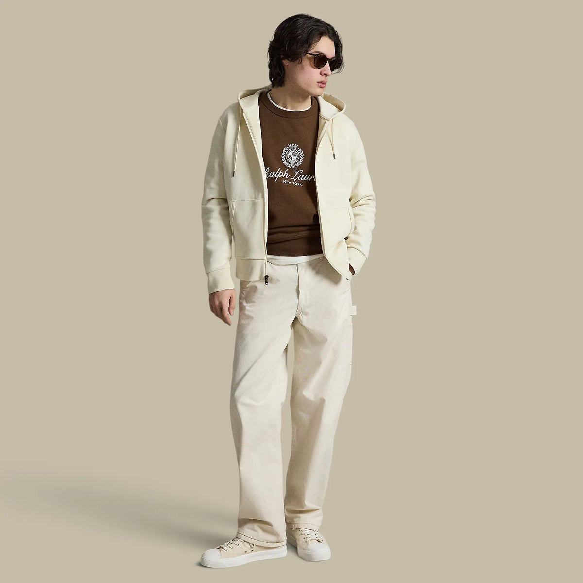 Veste à Capuche Ralph Lauren - Beige Ralph Lauren