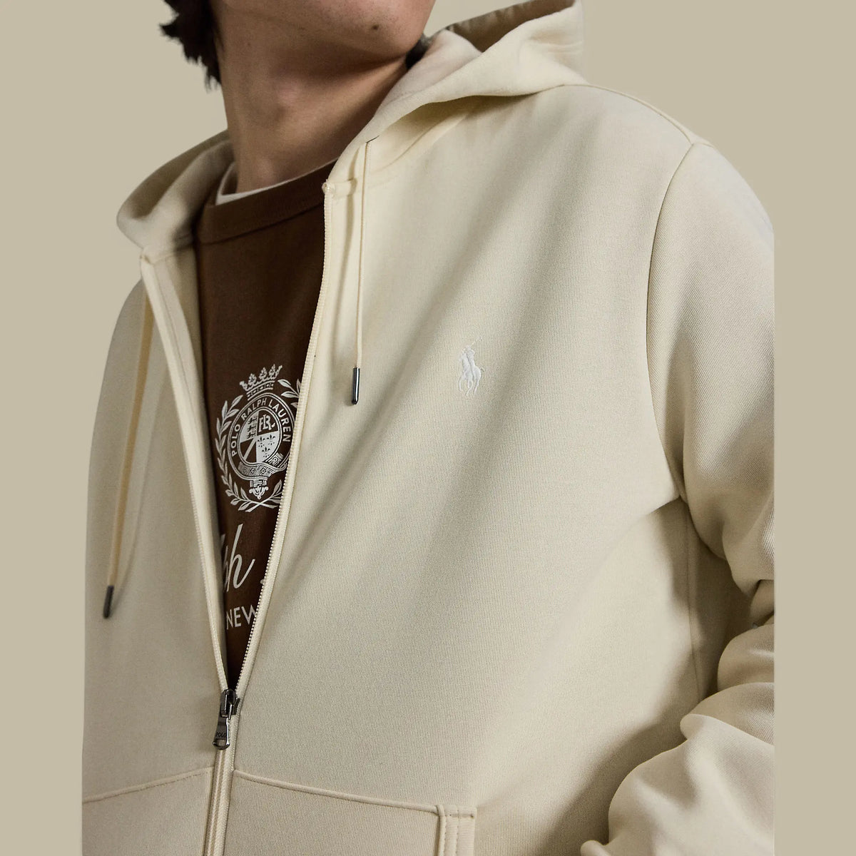 Veste à Capuche Ralph Lauren - Beige Ralph Lauren