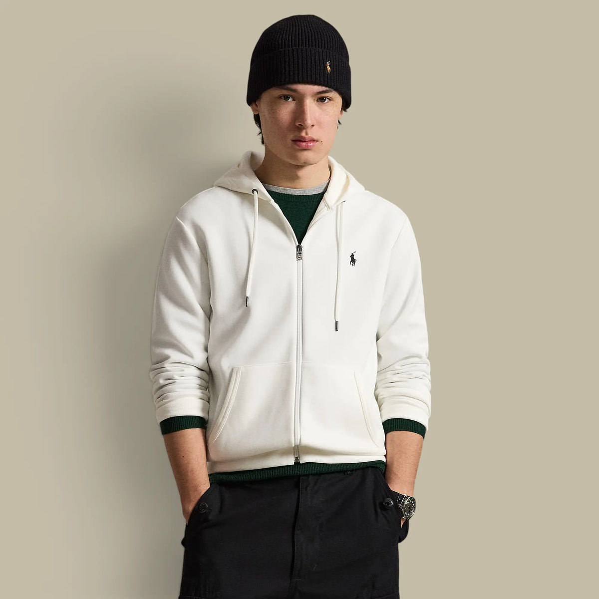 Veste à Capuche Ralph Lauren - Blanc Ralph Lauren