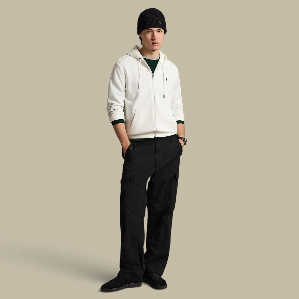 Veste à Capuche Ralph Lauren - Blanc Ralph Lauren